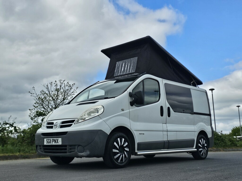 Nissan Primastar 2.0 Dci Se Pop Top Campervan White #5