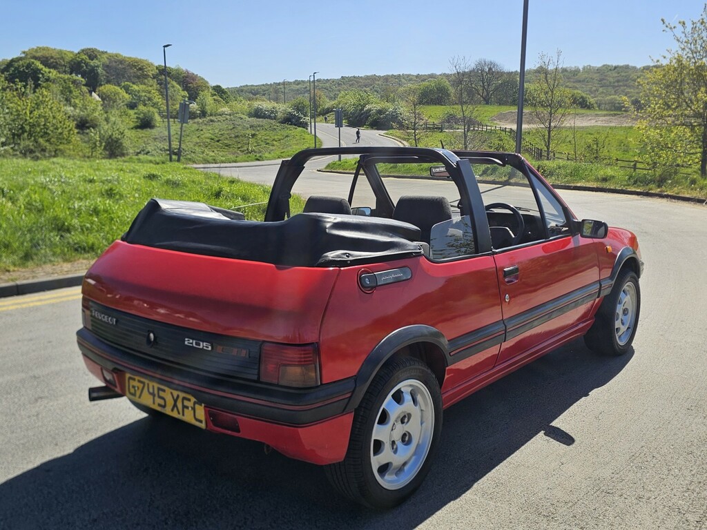 Peugeot 205 1.6 Cabriolet Gti Lookalike Red #3