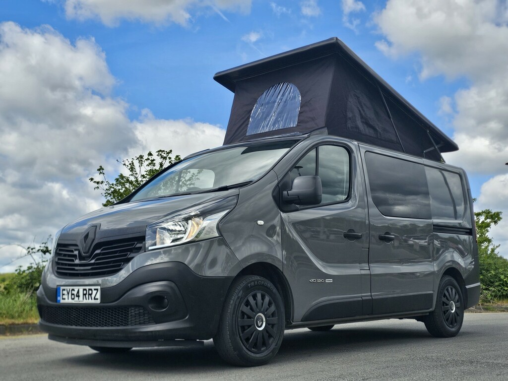 Renault Trafic 1.6 Dci Pop Top Campervan Grey #5