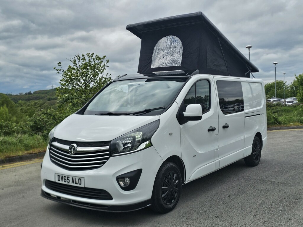 Vauxhall Vivaro 1.6 Cdti Sportive Lwb Pop Top Campervan DV65ALO White #5