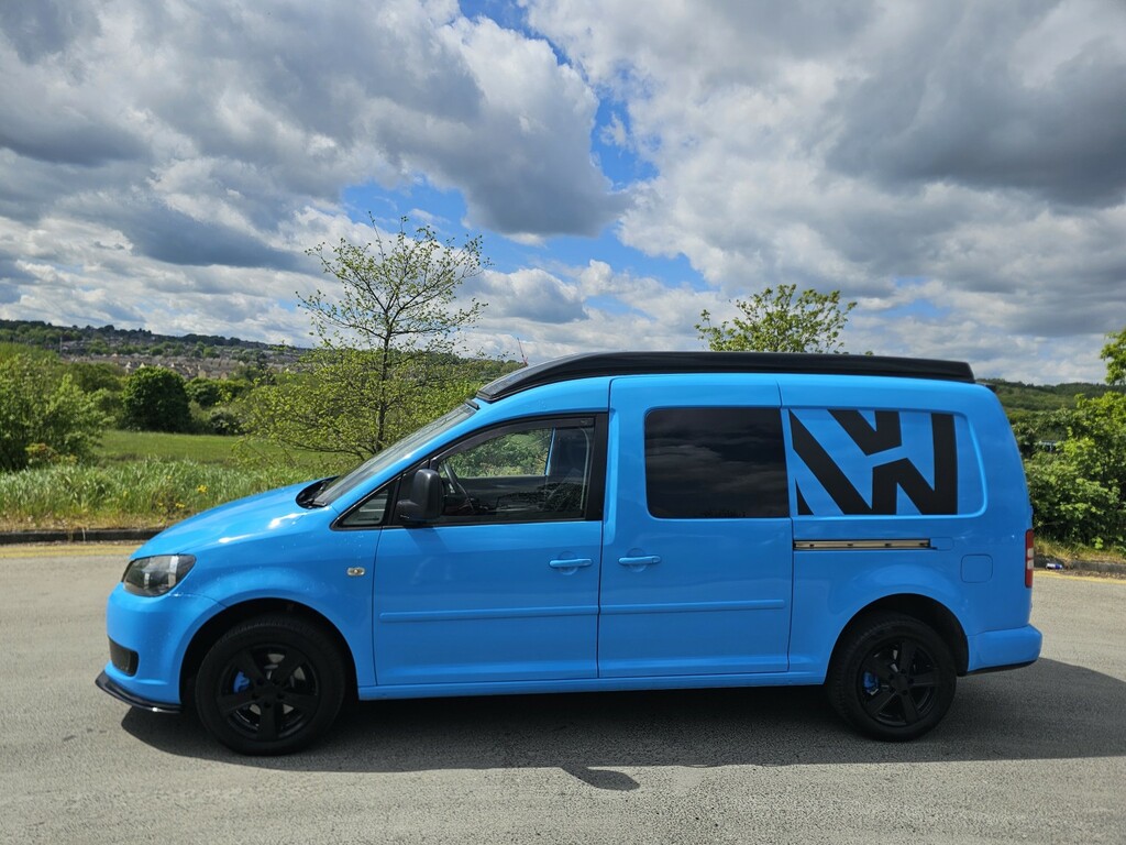 Volkswagen Caddy Maxi 1.6 Tdi C20 Maxi Blue #5