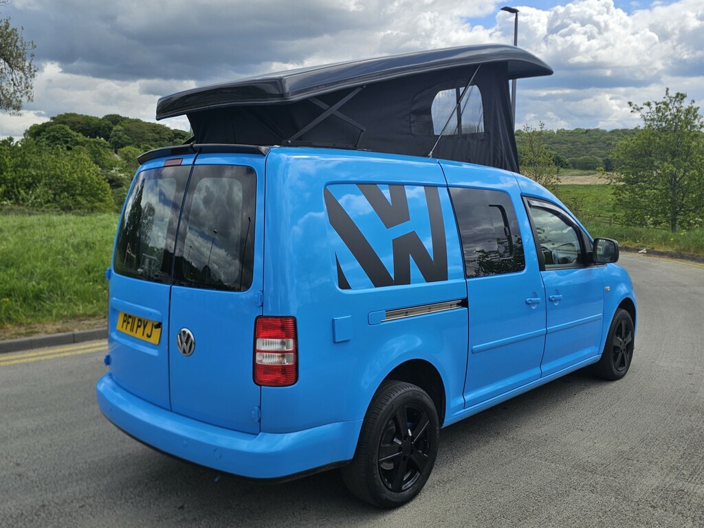 Volkswagen Caddy Maxi 1.6 Tdi C20 Maxi Blue #3