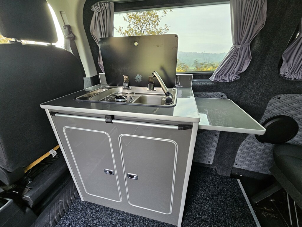 Ford Transit Custom 2.0 Tdci Pop Top Campervan CV17OHH White #6