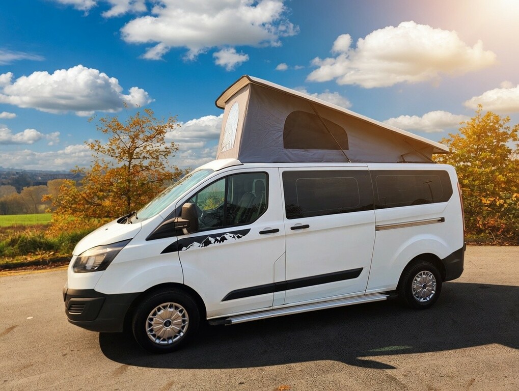 Ford Transit Custom 2.0 Tdci Pop Top Campervan White