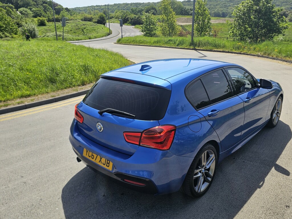 BMW 1 Series 1.5 116D M Sport 5-Door YC67XJB Blue #3