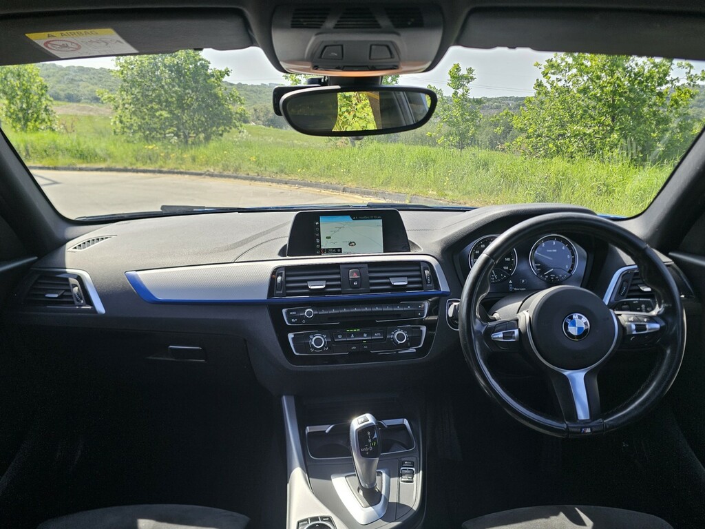 BMW 1 Series 1.5 116D M Sport 5-Door YC67XJB Blue #4