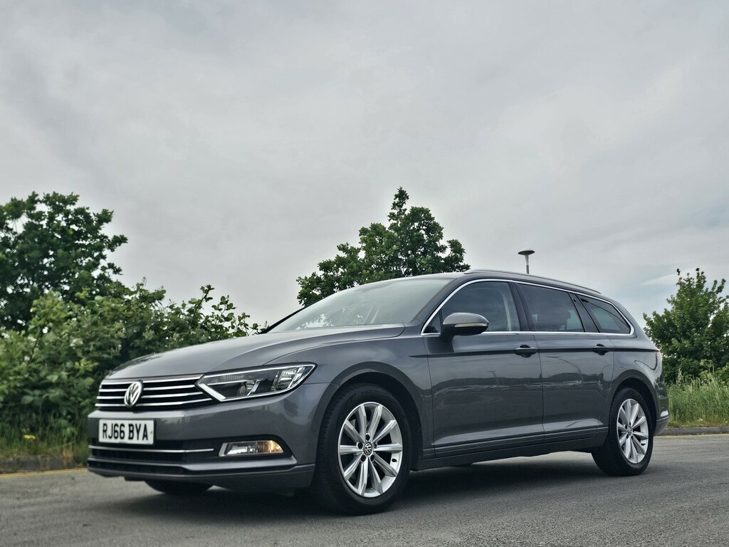 Volkswagen Passat 2.0 Tdi Bluemotion Tech Se Business RJ66BYA Grey #5