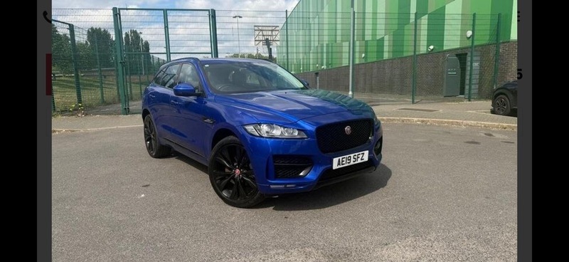 Jaguar F-Pace 2.0 D180 R-sport Suv AE19SFZ Blue #6