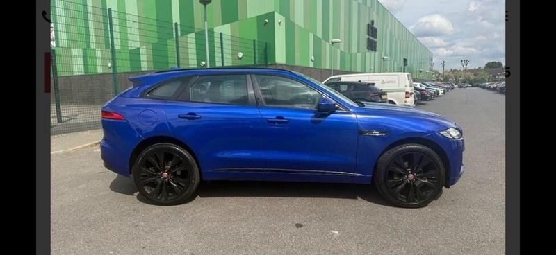 Jaguar F-Pace 2.0 D180 R-sport Suv AE19SFZ Blue #3