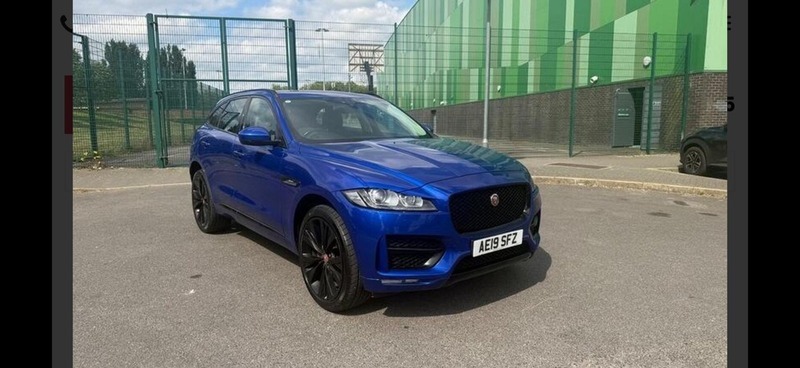 Jaguar F-Pace 2.0 D180 R-sport Suv AE19SFZ Blue #5
