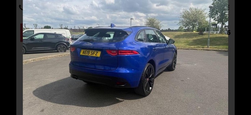 Jaguar F-Pace 2.0 D180 R-sport Suv AE19SFZ Blue #2