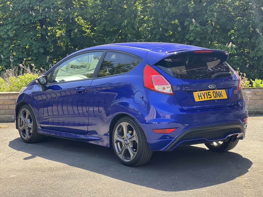 Ford Fiesta Hatchback 1.6 T Ecoboost St-3 2015 HY15ONK Blue #4