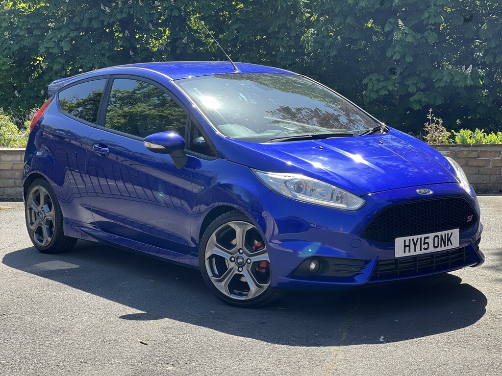 Ford Fiesta Hatchback 1.6 T Ecoboost St-3 2015 HY15ONK Blue #2