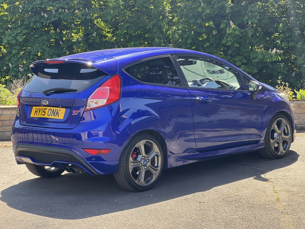 Ford Fiesta Hatchback 1.6 T Ecoboost St-3 2015 HY15ONK Blue #3