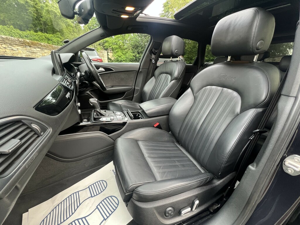 Audi A6 Avant Estate 3.0 Tdi V6 Black Edition 2016 KW16NVC Blue #4