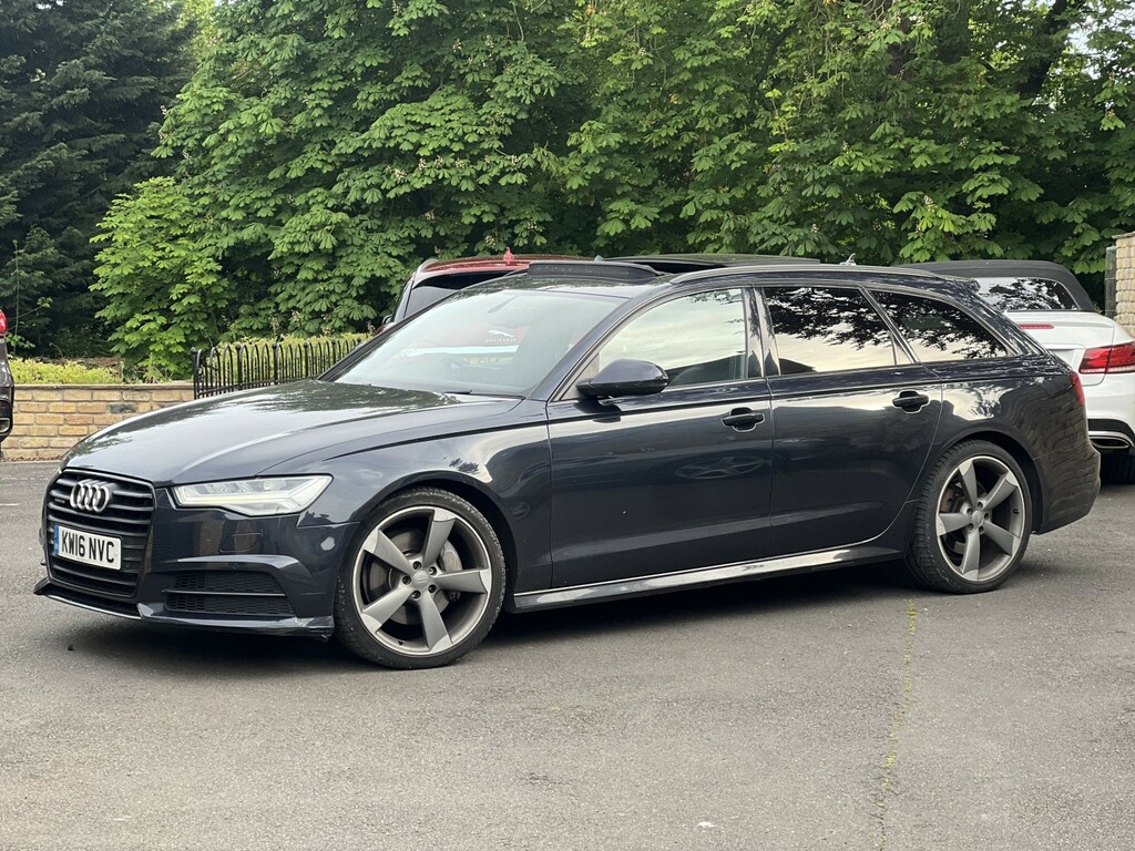 Audi A6 Avant Estate 3.0 Tdi V6 Black Edition 2016 KW16NVC Blue #2