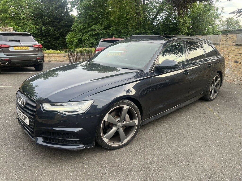 Audi A6 Avant Estate 3.0 Tdi V6 Black Edition 2016 KW16NVC Blue #6