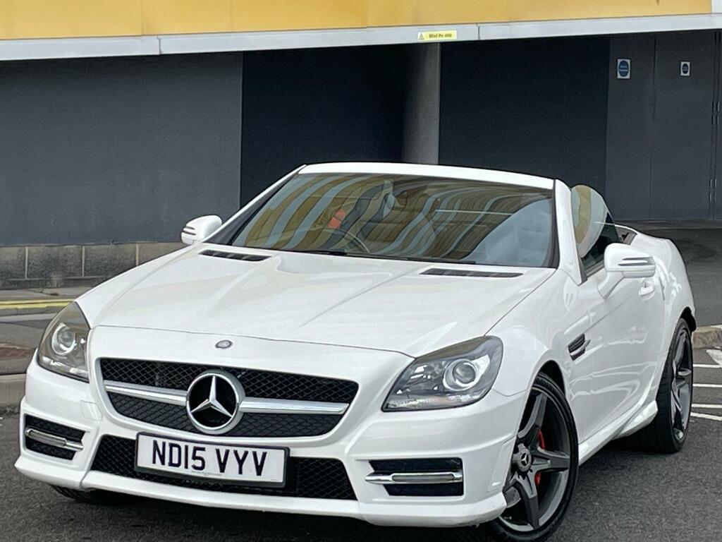 Mercedes-Benz SLK 2.1 Slk250d Amg Sport Convertible G-tro White #4