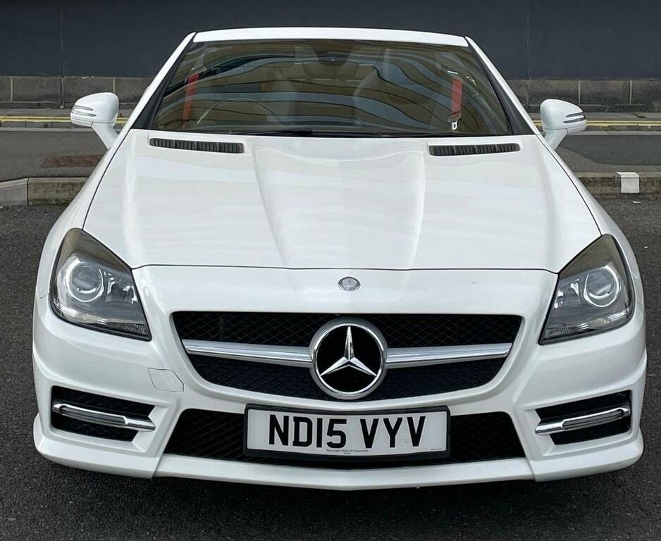 Mercedes-Benz SLK 2.1 Slk250d Amg Sport Convertible G-tro White #5