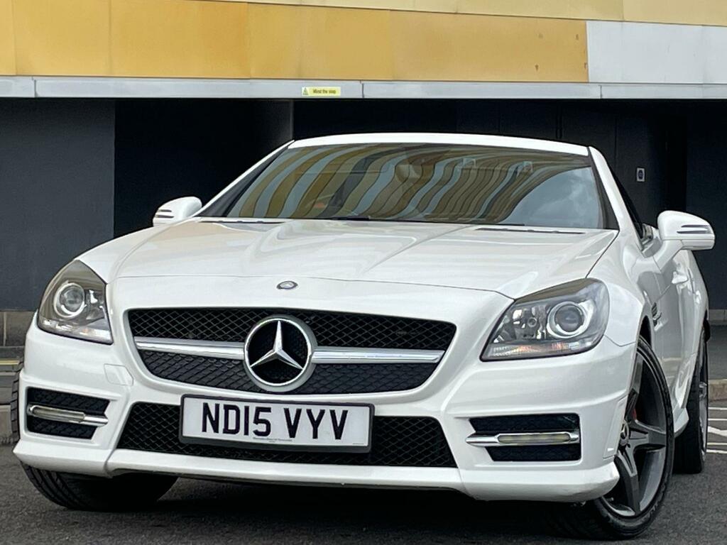 Mercedes-Benz SLK 2.1 Slk250d Amg Sport Convertible G-tro White