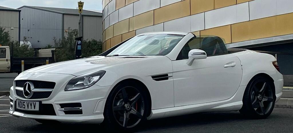 Mercedes-Benz SLK 2.1 Slk250d Amg Sport Convertible G-tro White #6