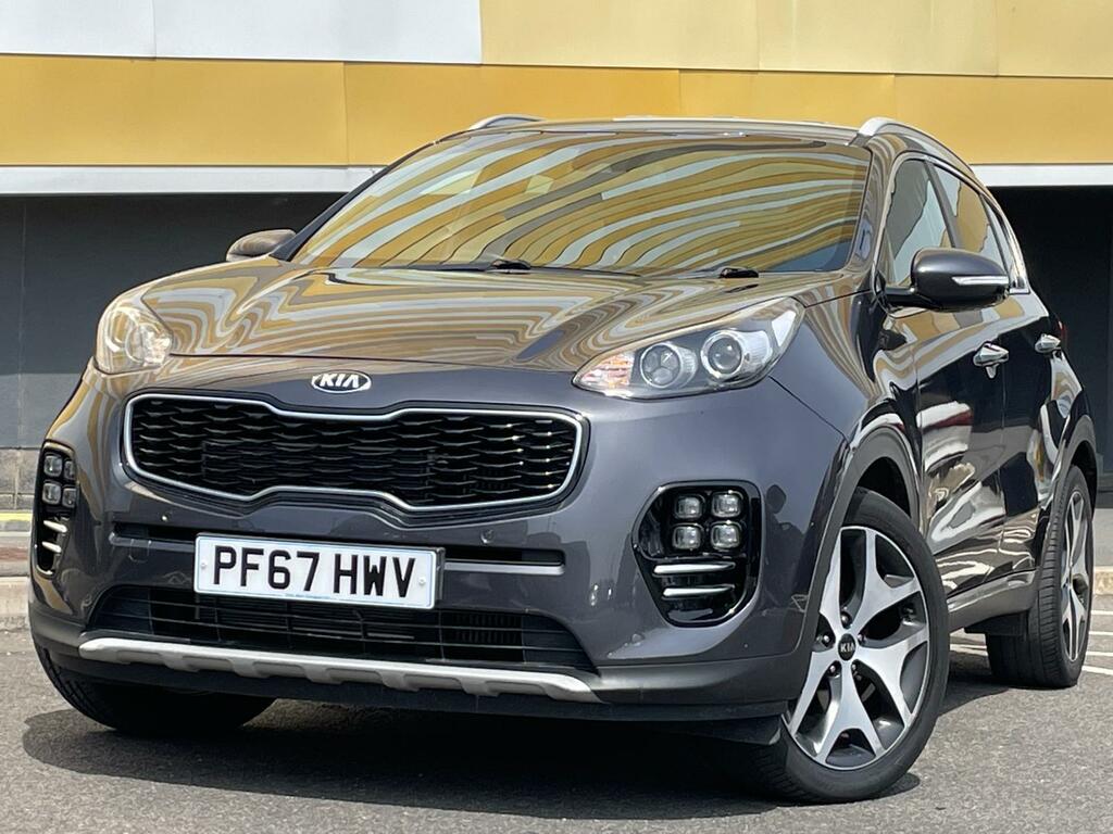 Kia Sportage 2.0 Crdi Gt-line Suv Awd Euro 6 1 Silver