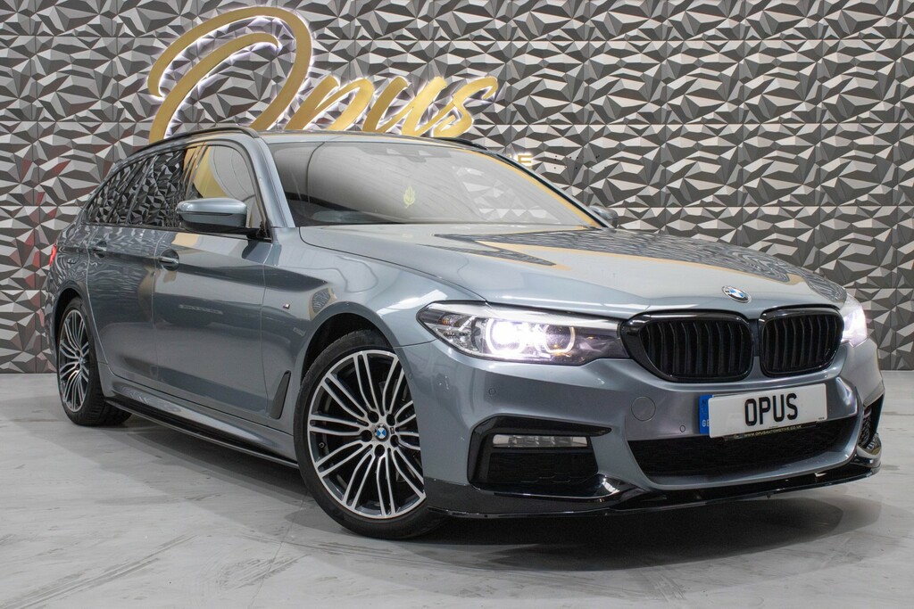 BMW 5 Series 2.0 520D M Sport Touring Blue