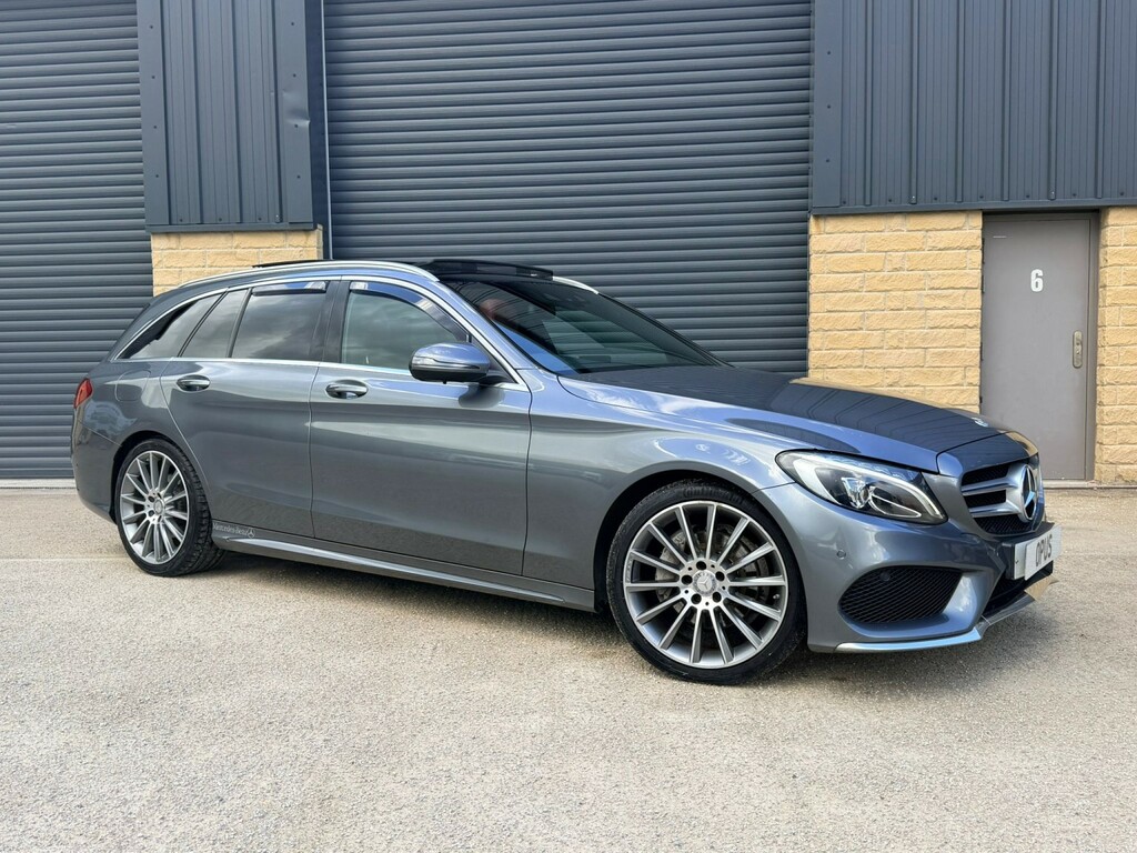 Mercedes-Benz C Class 2.1 C220d Amg Line Grey