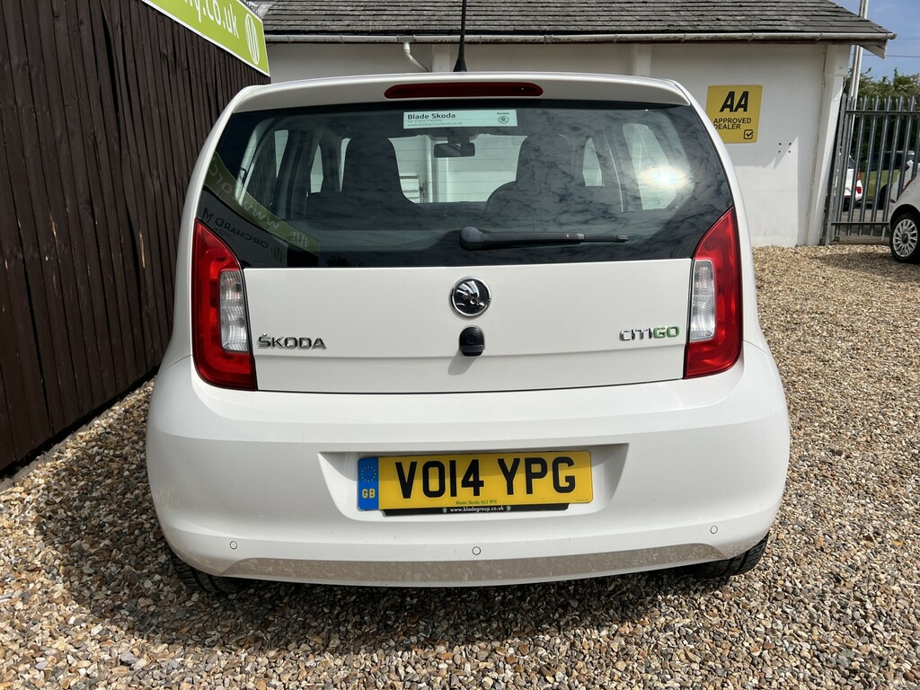 Skoda Citigo 1.0 Mpi Greentech Elegance VO14YPG White #5