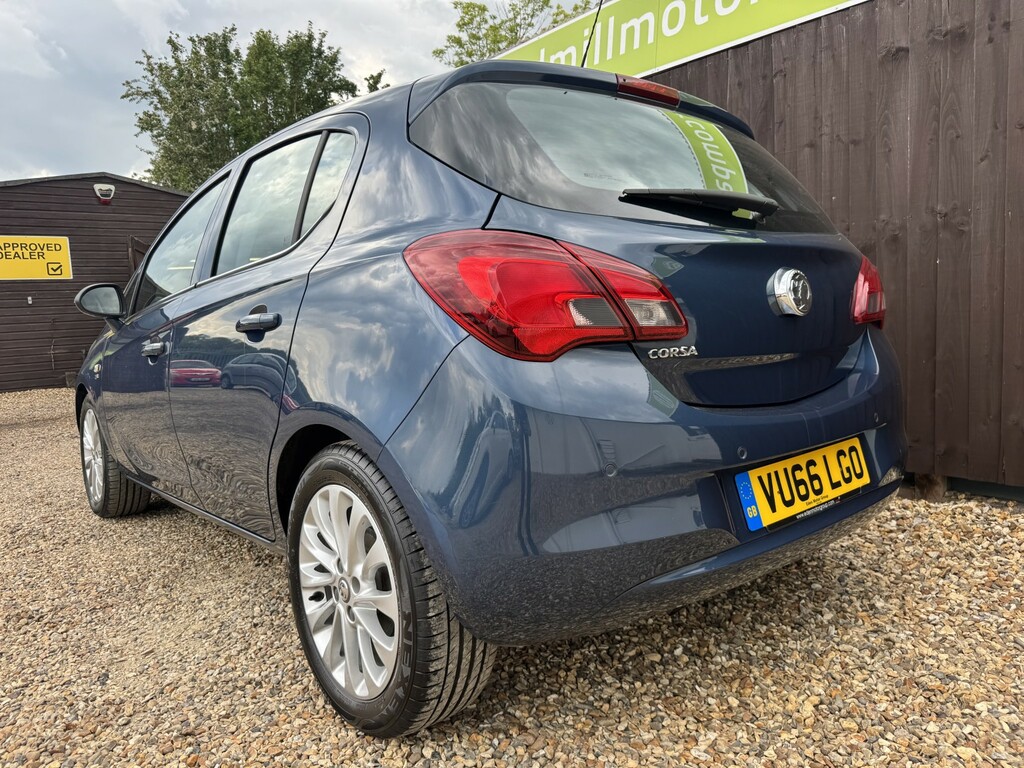 Vauxhall Corsa Hatchback 1.4 I Ecoflex Se 2016 VU66LGO Blue #4