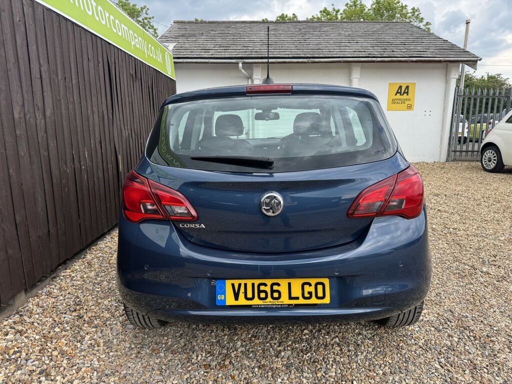 Vauxhall Corsa Hatchback 1.4 I Ecoflex Se 2016 VU66LGO Blue #5