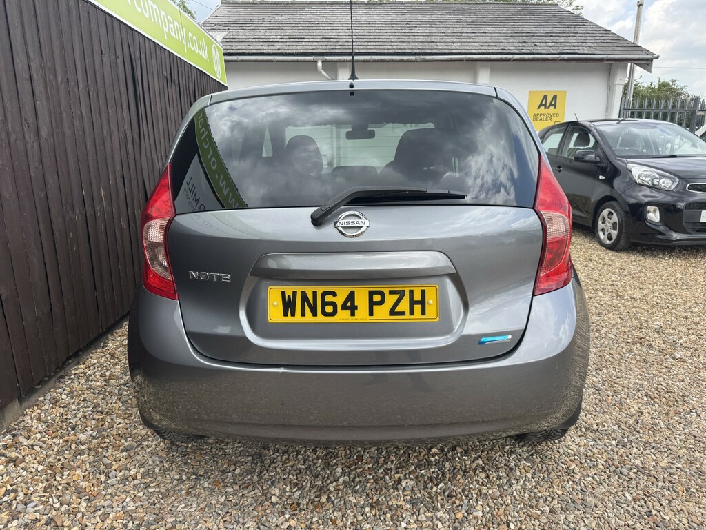 Nissan Note Hatchback 1.2 12V Acenta Premium 2014 WN64PZH Grey #5