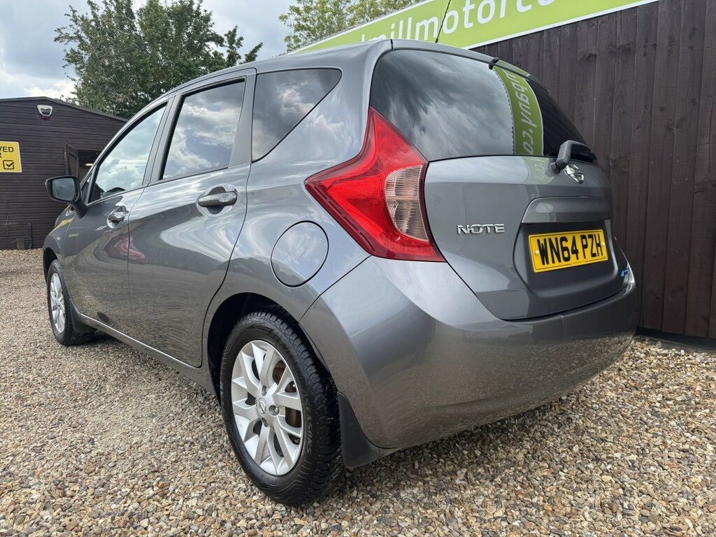 Nissan Note Hatchback 1.2 12V Acenta Premium 2014 WN64PZH Grey #4