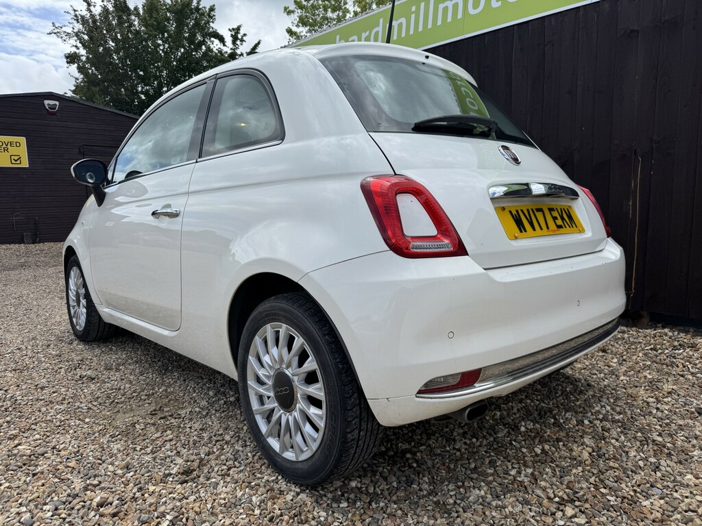 Fiat 500 Hatchback 1.2 500 My17 1.2 69Hp Eco Lounge 2017 WV17EKM White #4