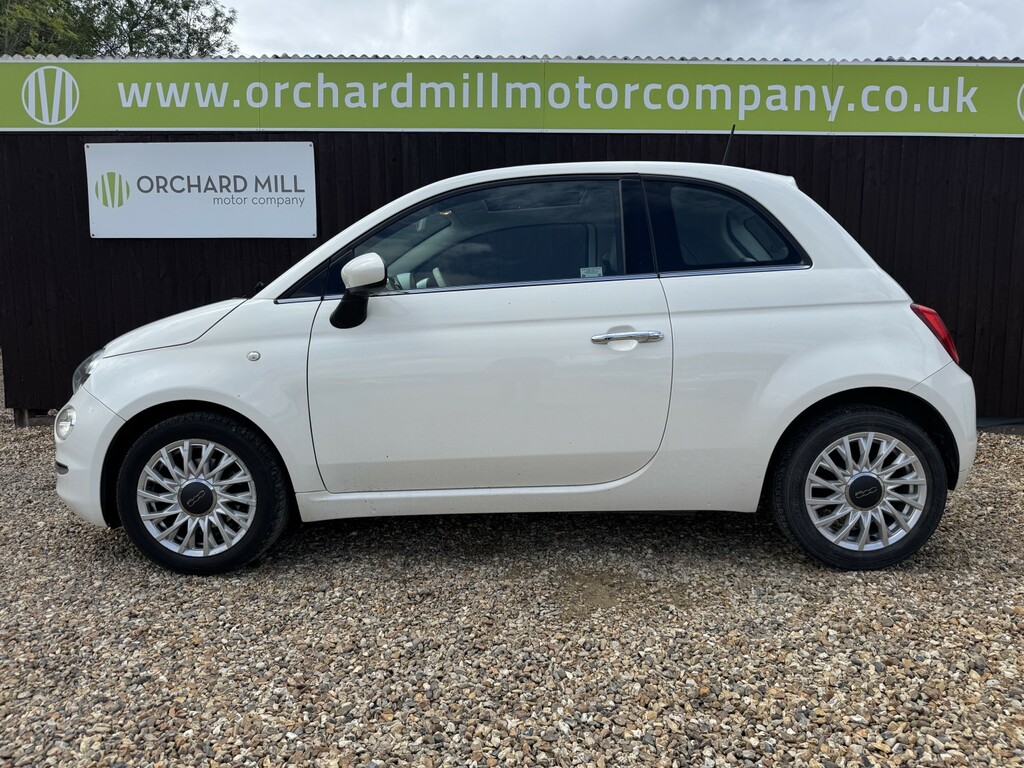 Fiat 500 Hatchback 1.2 500 My17 1.2 69Hp Eco Lounge 2017 WV17EKM White #3