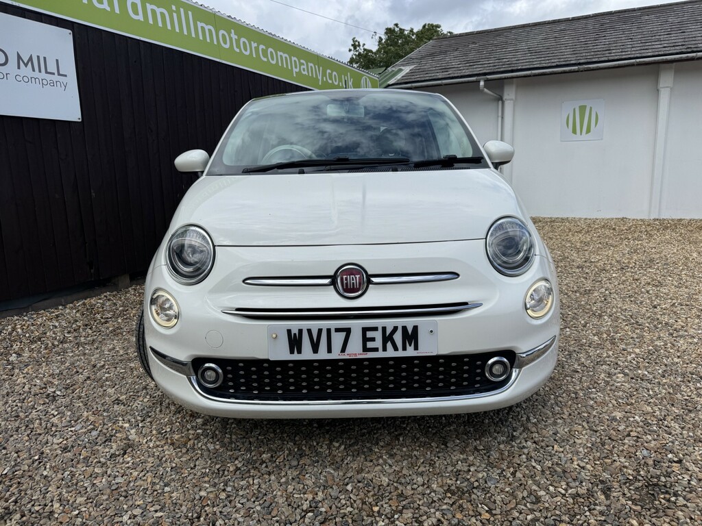 Fiat 500 Hatchback 1.2 500 My17 1.2 69Hp Eco Lounge 2017 WV17EKM White #2