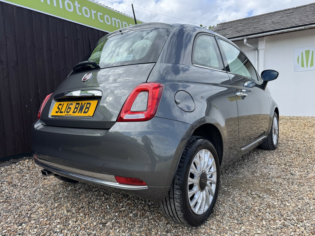 Fiat 500 Hatchback 1.2 500 My17 1.2 69Hp Lounge 2016 SL16BWB Grey #6