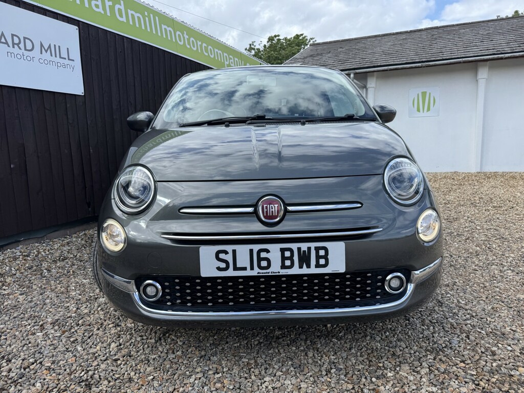 Fiat 500 Hatchback 1.2 500 My17 1.2 69Hp Lounge 2016 SL16BWB Grey #2