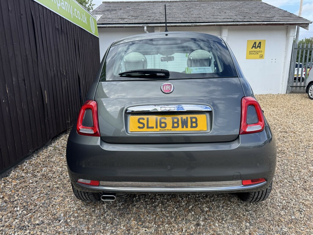 Fiat 500 Hatchback 1.2 500 My17 1.2 69Hp Lounge 2016 SL16BWB Grey #5