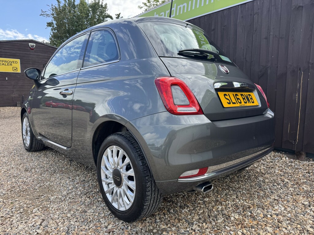 Fiat 500 Hatchback 1.2 500 My17 1.2 69Hp Lounge 2016 SL16BWB Grey #4