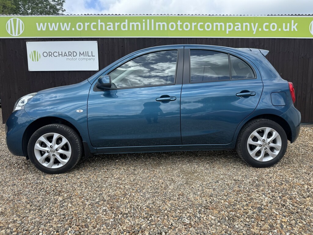 Nissan Micra Hatchback 1.2 Acenta 2014 CA64DLJ Blue #3