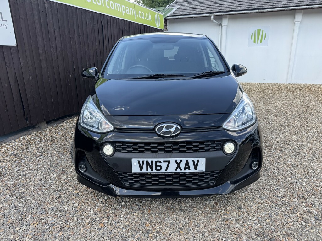 Hyundai I10 Hatchback 1.2 I10 Prem Se 1.2 My17 2017 VN67XAV Black #2