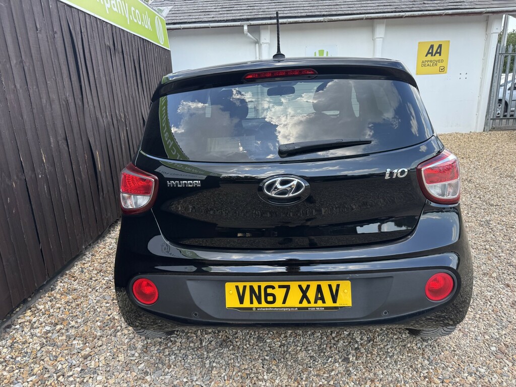 Hyundai I10 Hatchback 1.2 I10 Prem Se 1.2 My17 2017 VN67XAV Black #5