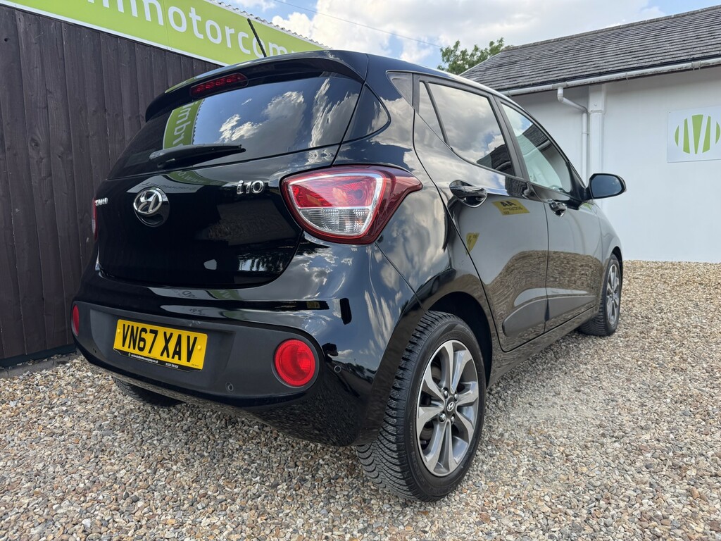Hyundai I10 Hatchback 1.2 I10 Prem Se 1.2 My17 2017 VN67XAV Black #6