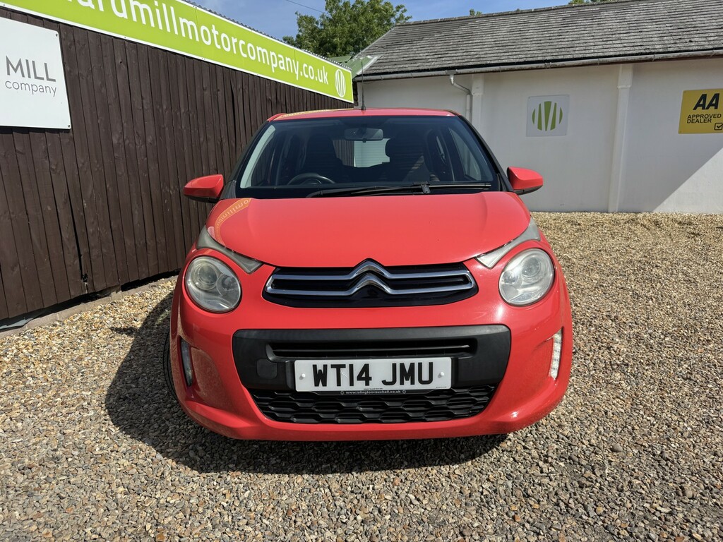 Citroen C1 Hatchback 1.0 Vti Feel 2014 WT14JMU Orange #2