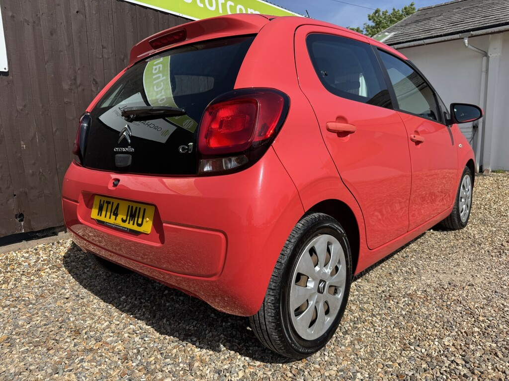 Citroen C1 Hatchback 1.0 Vti Feel 2014 WT14JMU Orange #6