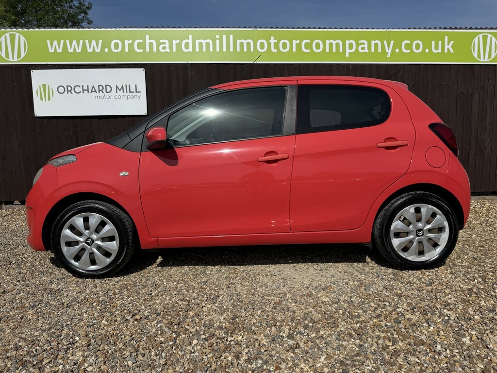 Citroen C1 Hatchback 1.0 Vti Feel 2014 WT14JMU Orange #3