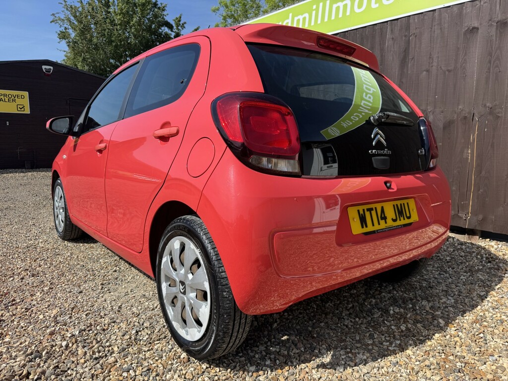 Citroen C1 Hatchback 1.0 Vti Feel 2014 WT14JMU Orange #4