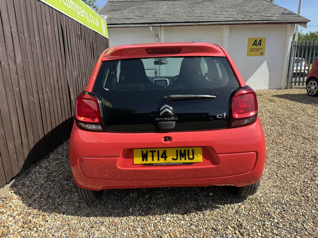 Citroen C1 Hatchback 1.0 Vti Feel 2014 WT14JMU Orange #5