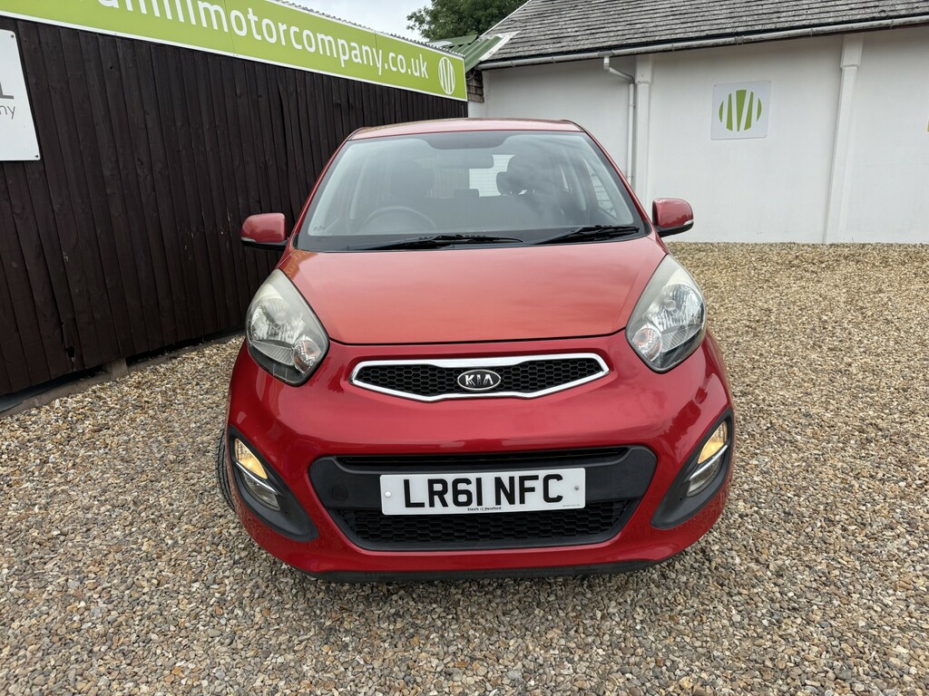 Kia Picanto Hatchback 1.0 2 2011 LR61NFC Red #2